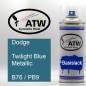 Preview: Dodge, Twilight Blue Metallic, B76 / PB9: 400ml Sprühdose, von ATW Autoteile West.